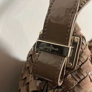 Cole Haan leather suede hobo bag